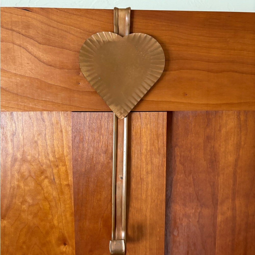 Heart-Shaped Copper Wall Hook